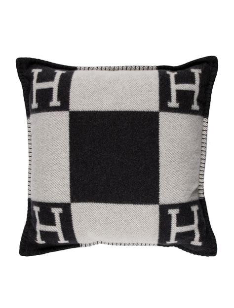 hermes avalon pillow replica|Hermes black and white blanket.